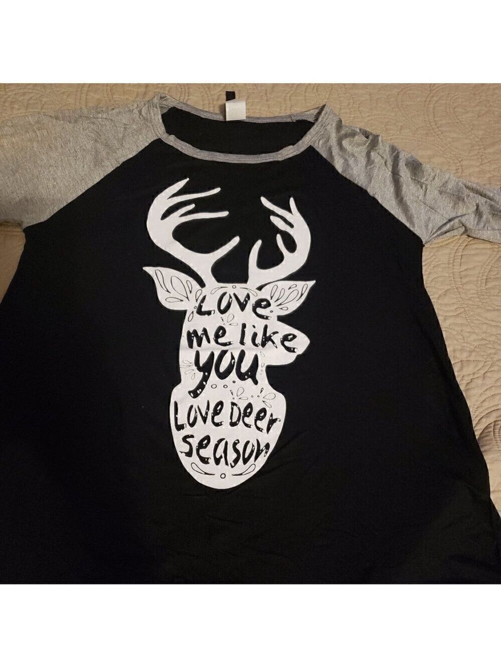 LOVELY Souls Deer Season Baseball t-shirt